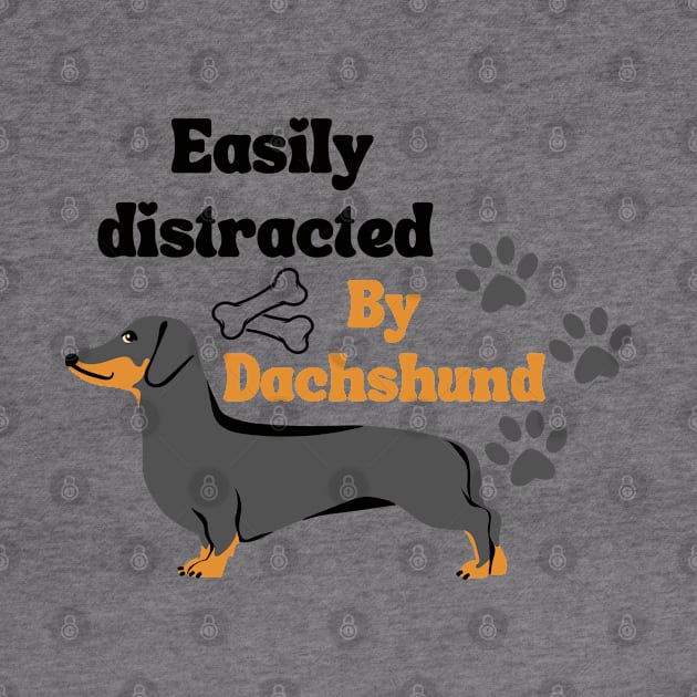 Easily distracted by Dachshund by TRACHLUIM